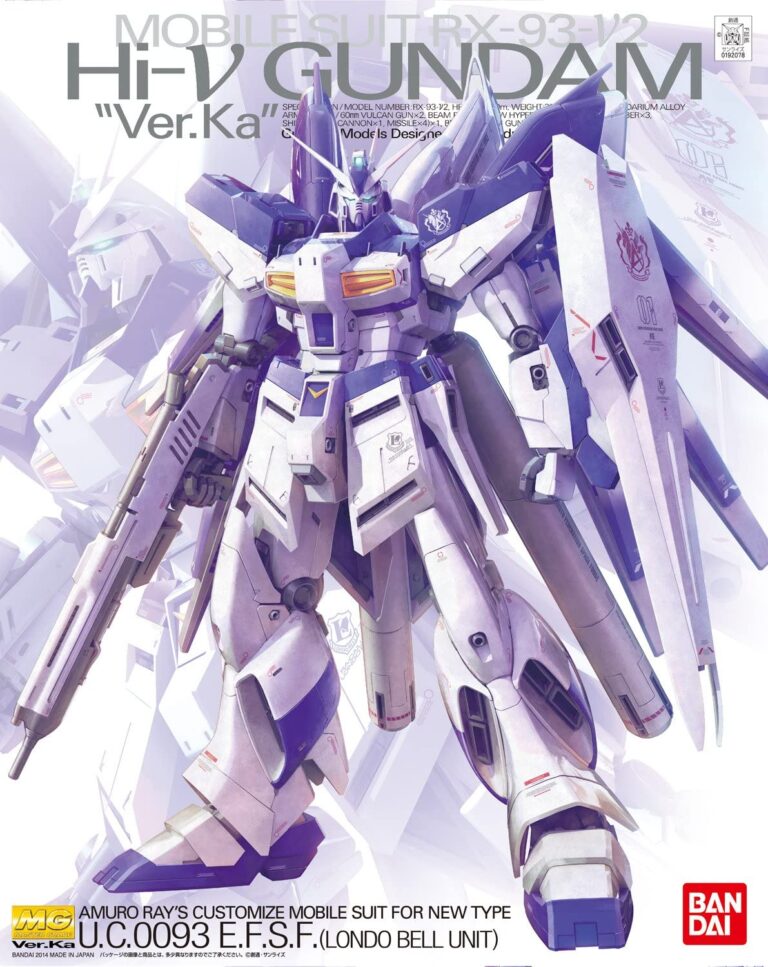 rg hi nu gundam p bandai